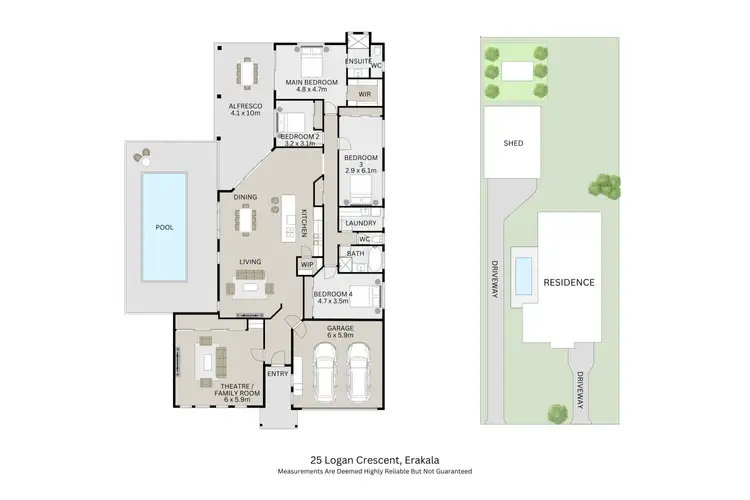 Floorplan of Homely house listing, 25 Logan Crescent, Erakala QLD 4740