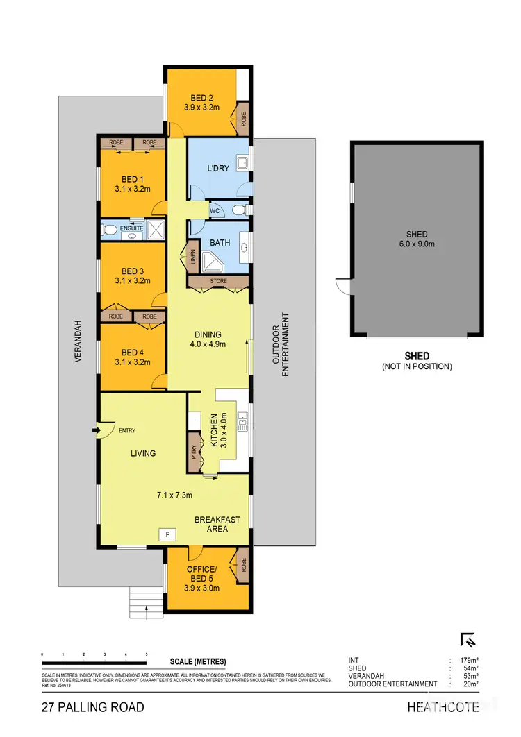 Floorplan of Homely house listing, 27 Palling Road, Heathcote VIC 3523