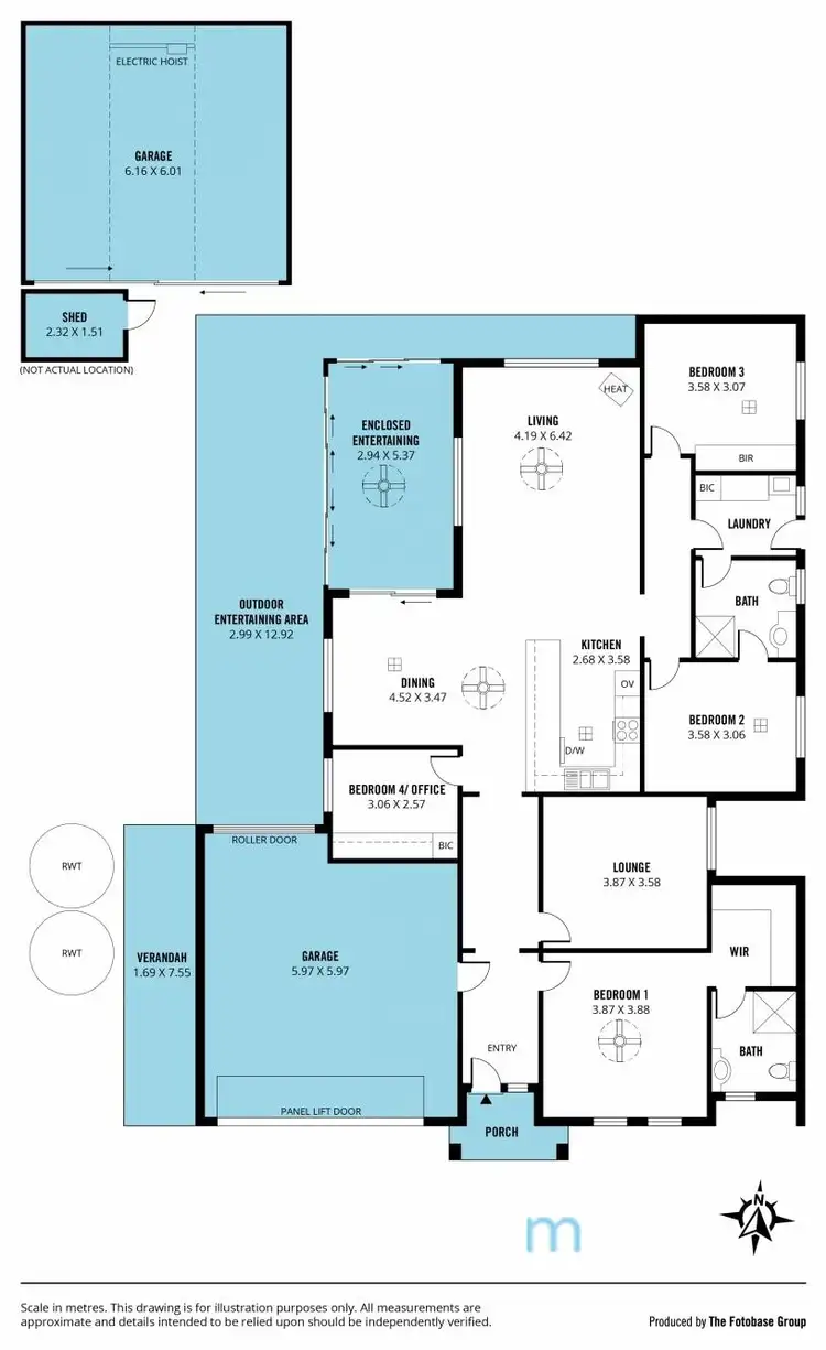 Floorplan of Homely house listing, 11 Almond Grove, Morphett Vale SA 5162