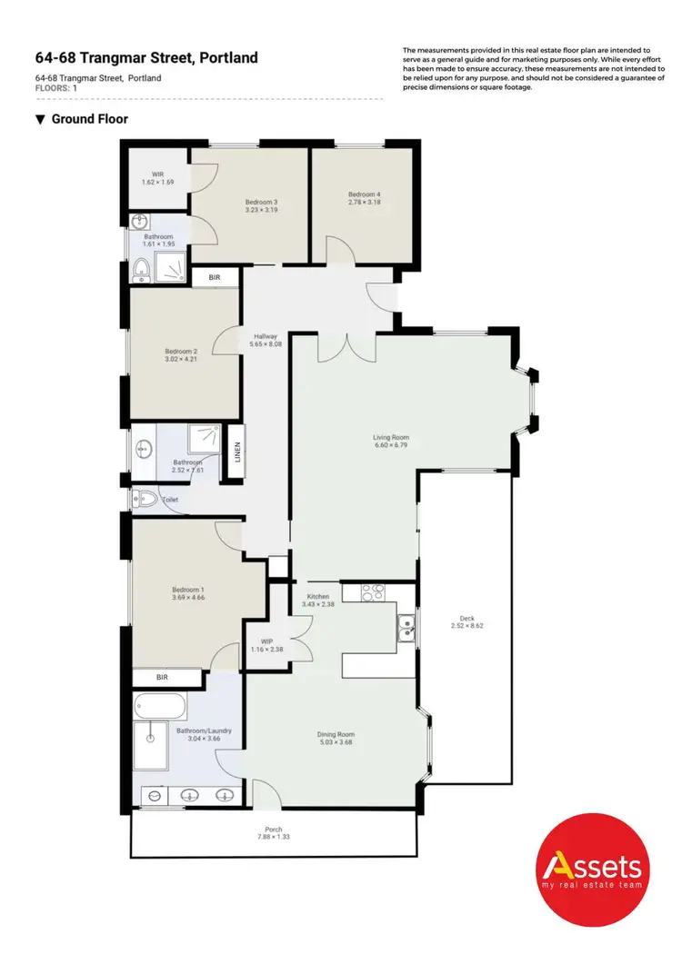 Floorplan of Homely house listing, 64-68 Trangmar Street, Portland VIC 3305