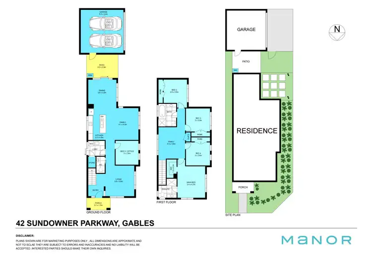 Floorplan of Homely house listing, 42 Sundowner Parkway, Gables NSW 2765