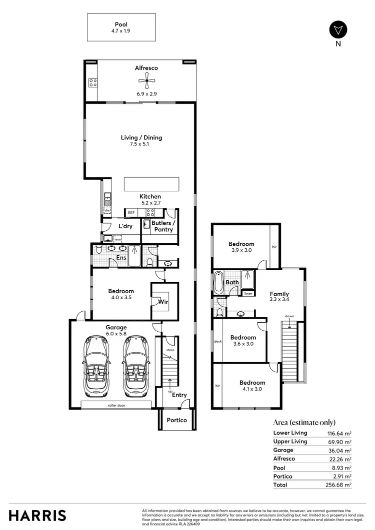 Floorplan of Homely house listing, 7 Chapel Way, Rostrevor SA 5073