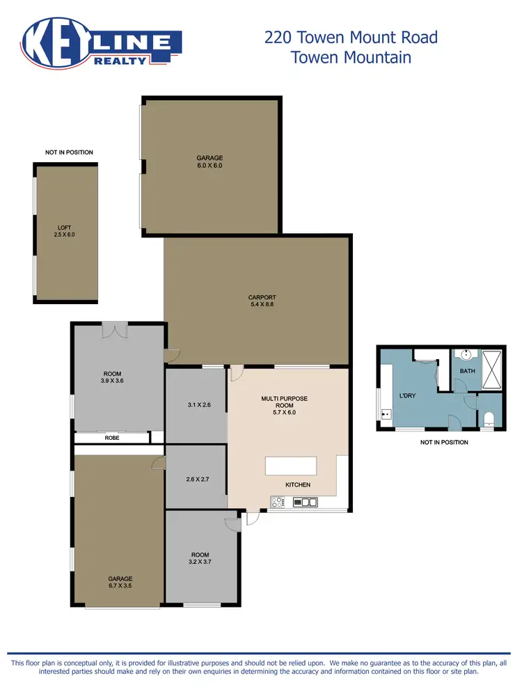 Floorplan of Homely land listing, 220 Towen Mount Road, Towen Mountain QLD 4560