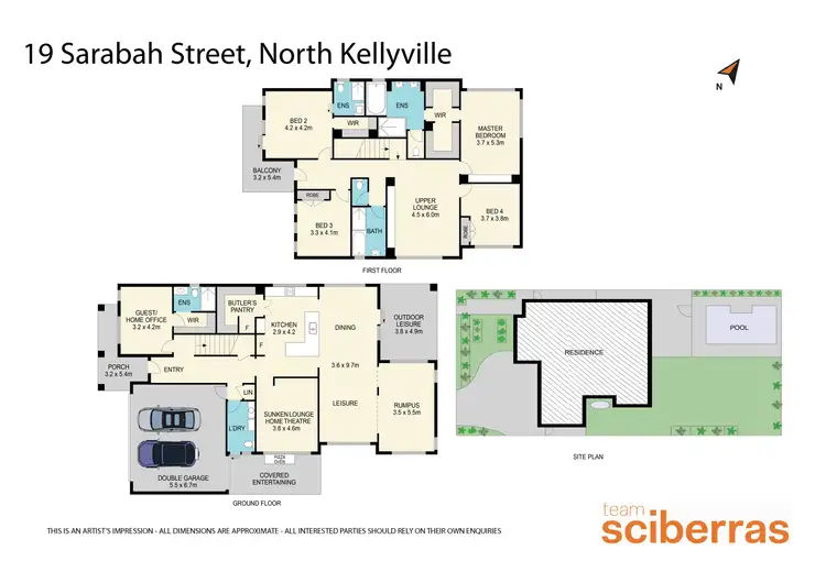 Floorplan of Homely house listing, 19 Sarabah Street, North Kellyville NSW 2155