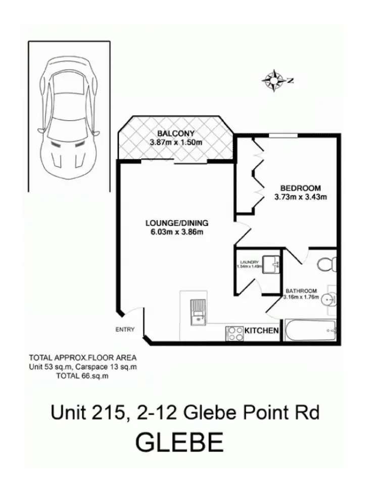 Floorplan of Homely apartment listing, Address available on request