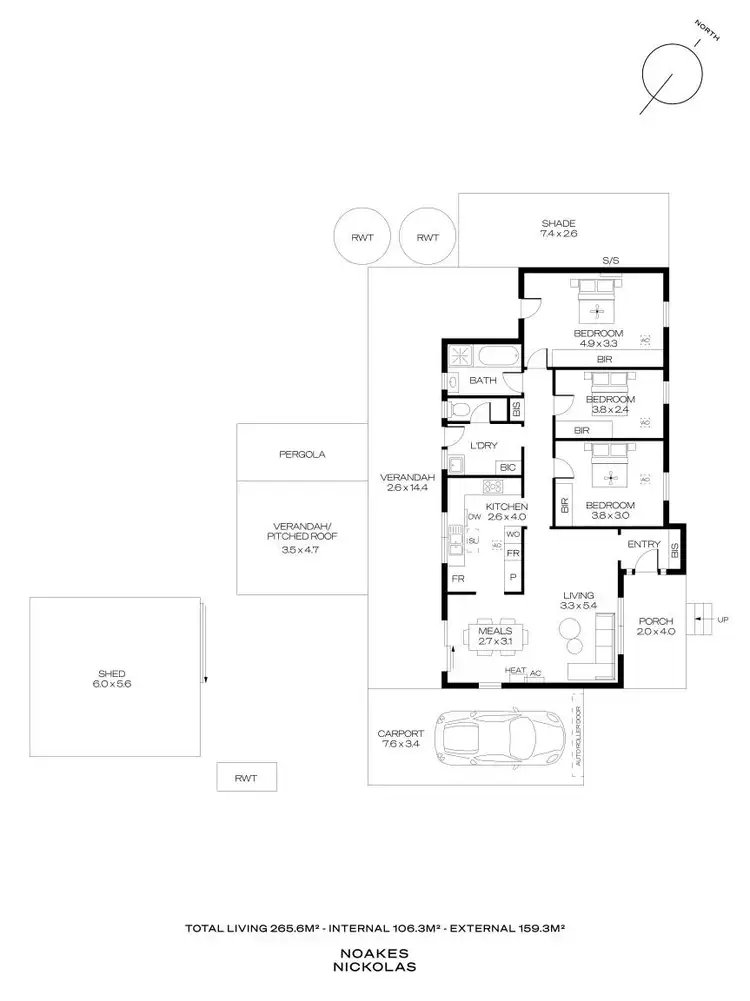 Floorplan of Homely house listing, 79 Beovich Road, Ingle Farm SA 5098