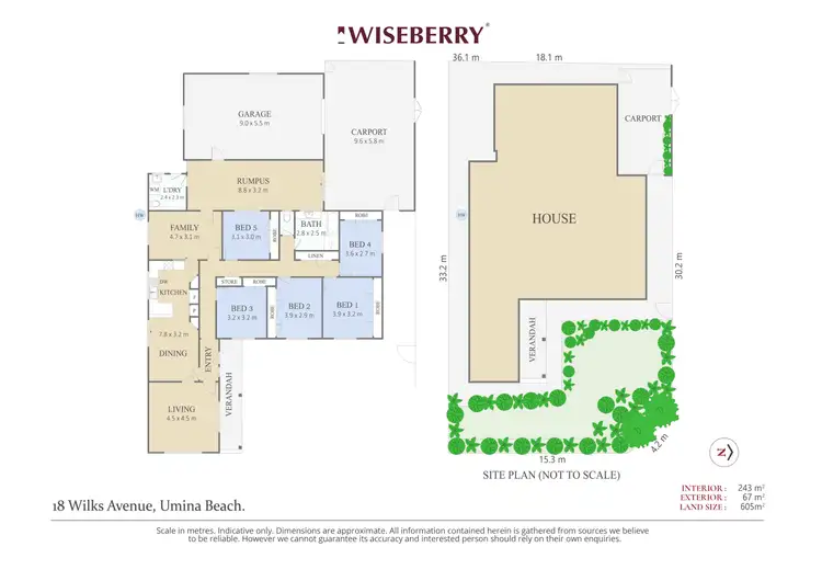 Floorplan of Homely house listing, 18 Wilks Avenue, Umina Beach NSW 2257