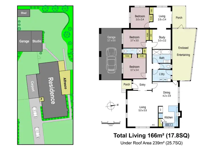 Floorplan of Homely house listing, 3 Moe Street, Drouin VIC 3818