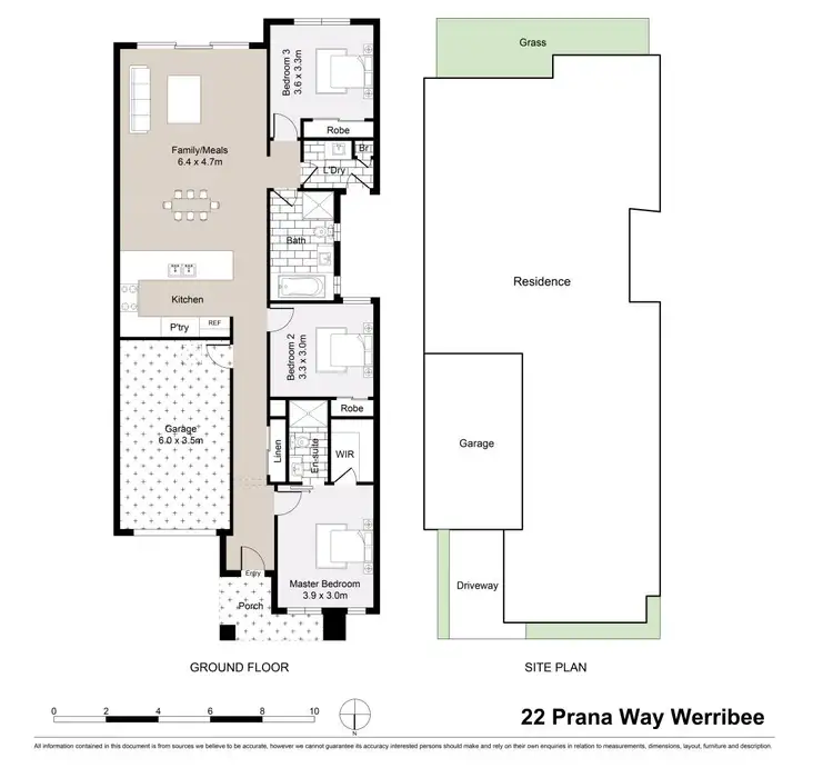Floorplan of Homely house listing, 22 Prana Way, Werribee VIC 3030