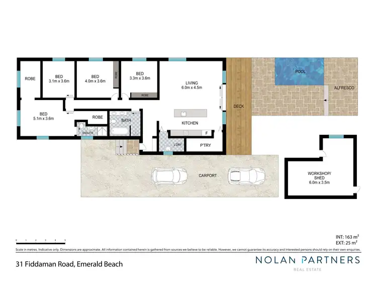 Floorplan of Homely house listing, 31 Fiddaman Road, Emerald Beach NSW 2456