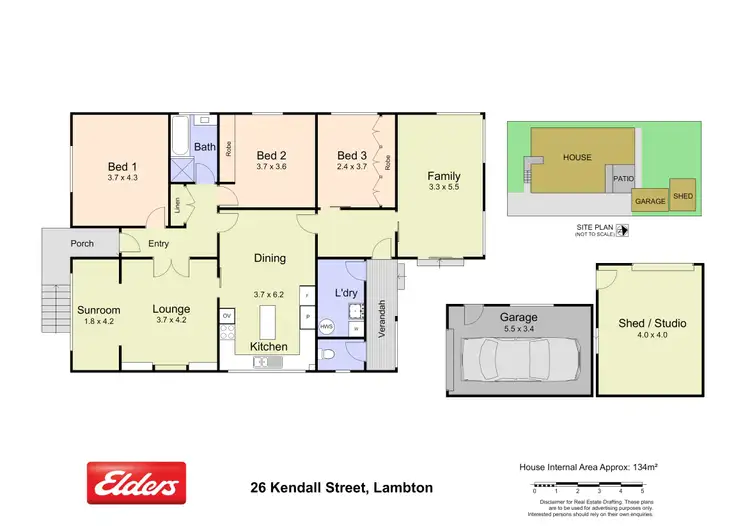 Floorplan of Homely house listing, 26 Kendall Street, Lambton NSW 2299