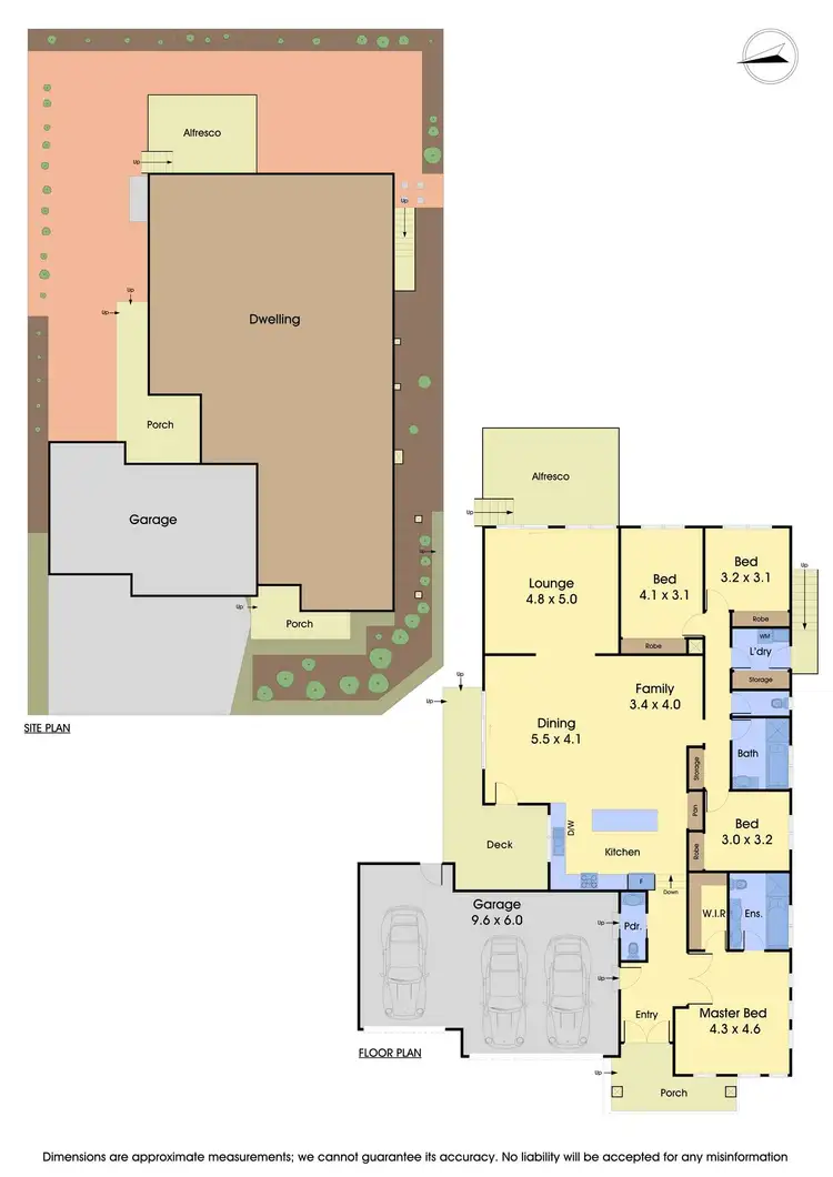 Floorplan of Homely house listing, 7 Coulthard Crescent, Doreen VIC 3754