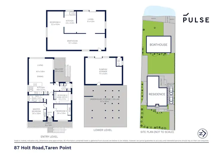 Floorplan of Homely house listing, 87 Holt Road, Taren Point NSW 2229