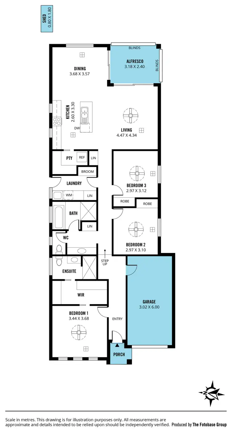Floorplan of Homely house listing, 2/15 Capeview Crescent, Hackham SA 5163