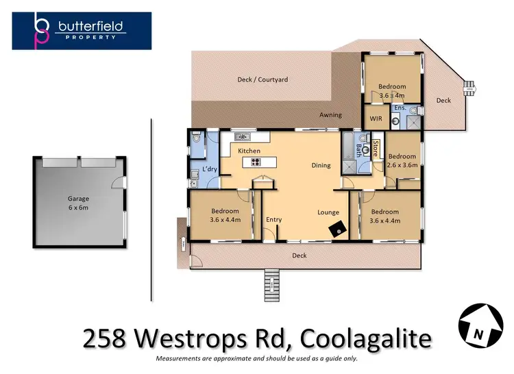 Floorplan of Homely rural property listing, 258 Westrops Road, Coolagolite NSW 2550