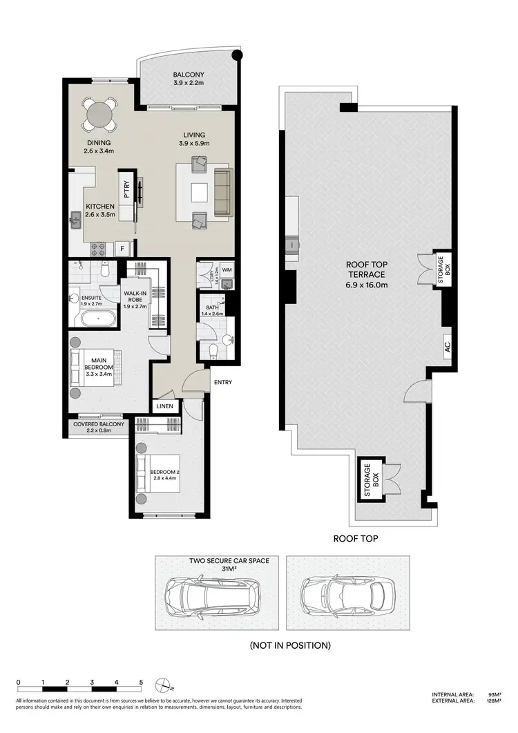 Floorplan of Homely apartment listing, 85/47 Lithgow Street, St Leonards NSW 2065
