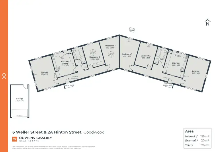Floorplan of Homely house listing, 6 Weller Street, Goodwood SA 5034