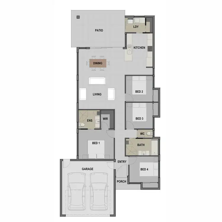 Floorplan of Homely house listing, 38 Homevale Entrance, Mount Peter QLD 4869