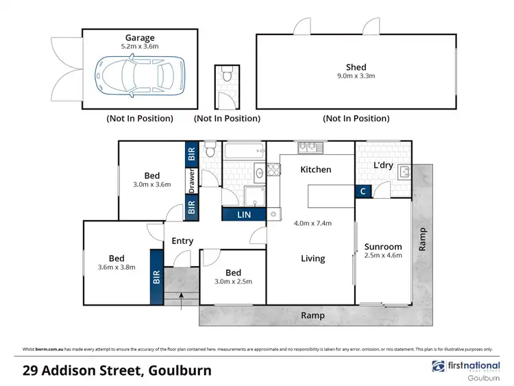 Floorplan of Homely house listing, 29 Addison Street, Goulburn NSW 2580