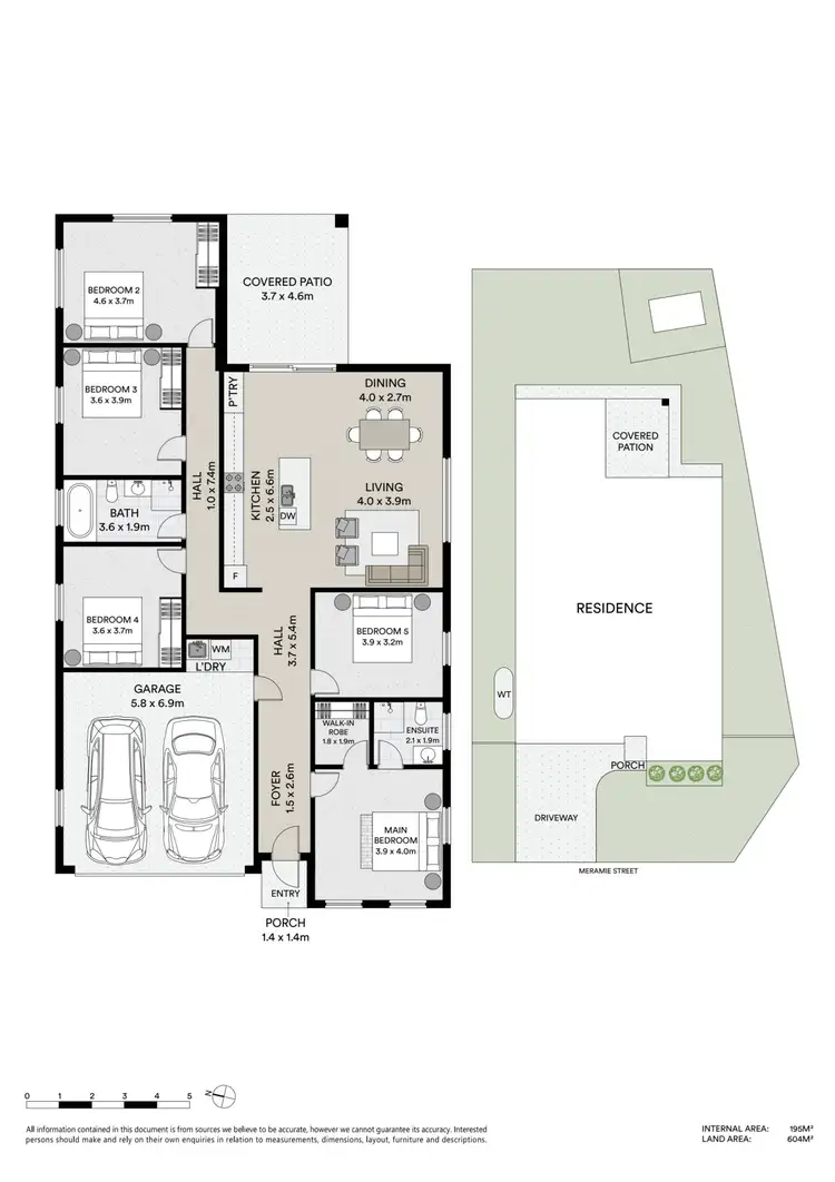 Floorplan of Homely house listing, 21 Meramie Street, Mudgee NSW 2850