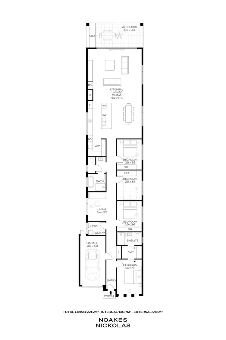 Floorplan of Homely house listing, 8 Kelvin Avenue, Warradale SA 5046