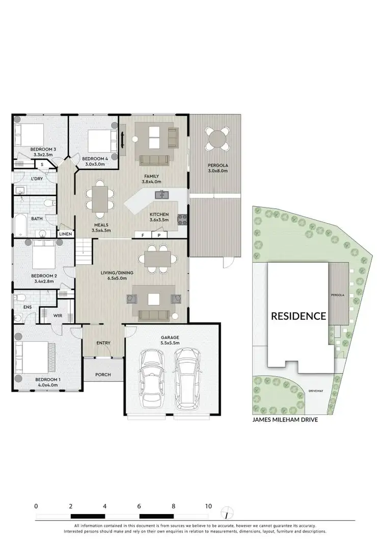 Floorplan of Homely house listing, 96 James Mileham Drive, Kellyville NSW 2155