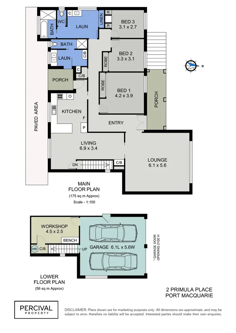 Floorplan of Homely house listing, 2 Primula Place, Port Macquarie NSW 2444