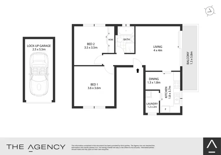 Floorplan of Homely apartment listing, 3/72-74 Albert Road, Strathfield NSW 2135