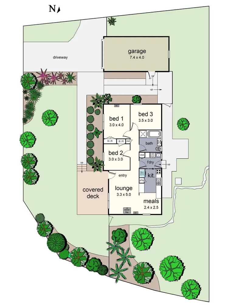 Floorplan of Homely house listing, 18 McKenzie King Drive, Millgrove VIC 3799