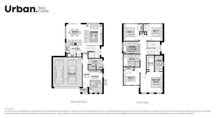 Floorplan of Homely house listing, Lot 4 Jasper Way, Leppington NSW 2179