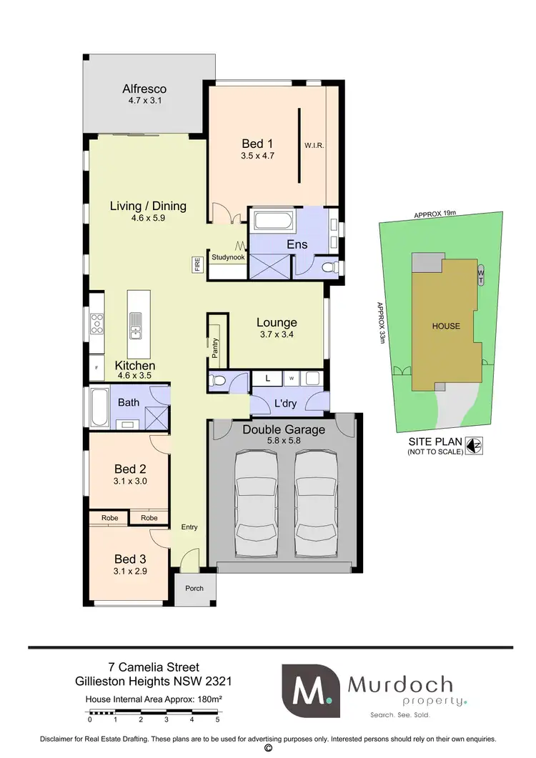 Floorplan of Homely house listing, 7 Camelia Street, Gillieston Heights NSW 2321