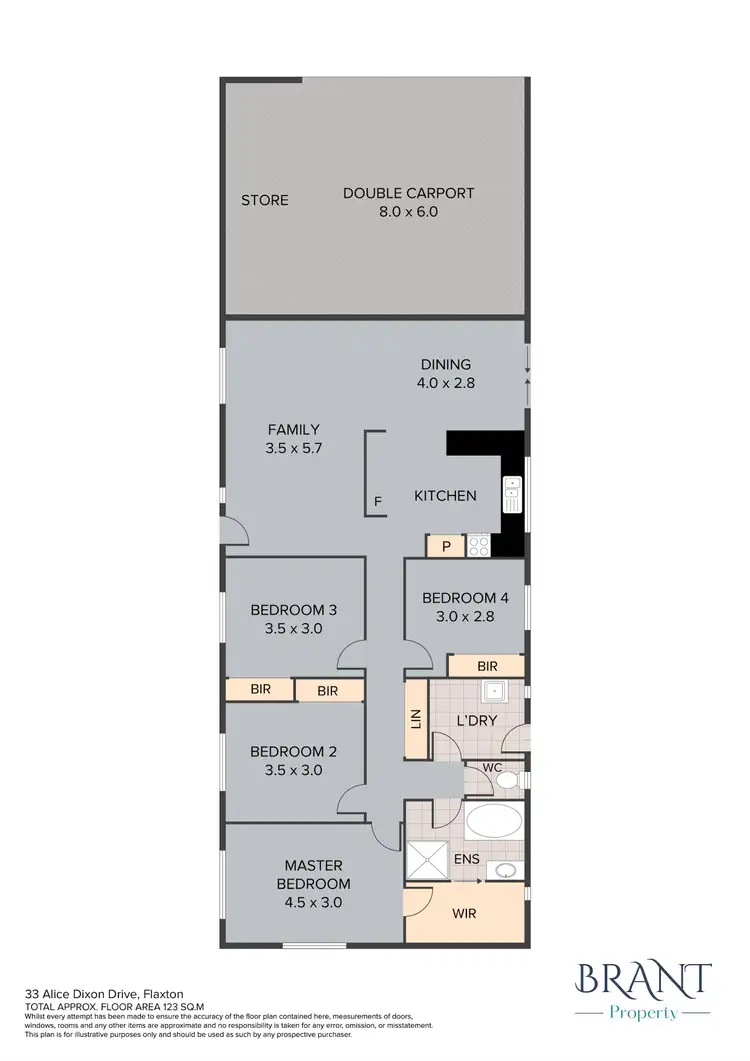 Floorplan of Homely house listing, 33 Alice Dixon Drive, Flaxton QLD 4560