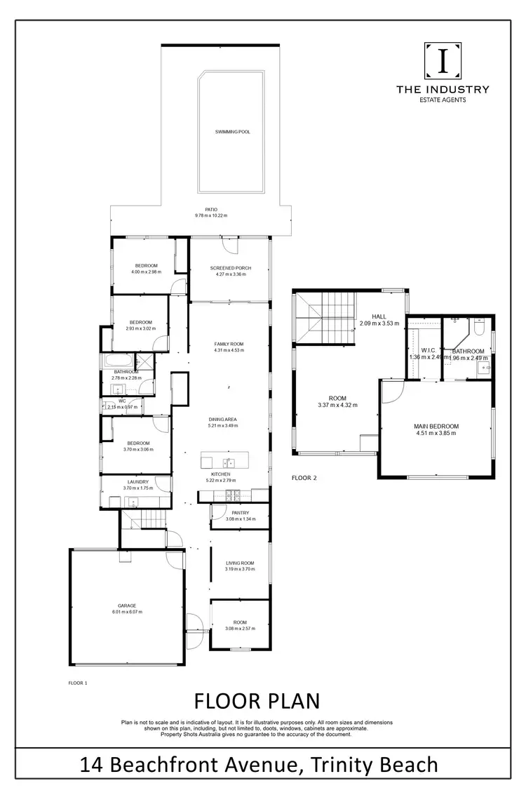 Floorplan of Homely house listing, 14 Beachfront Avenue, Trinity Beach QLD 4879