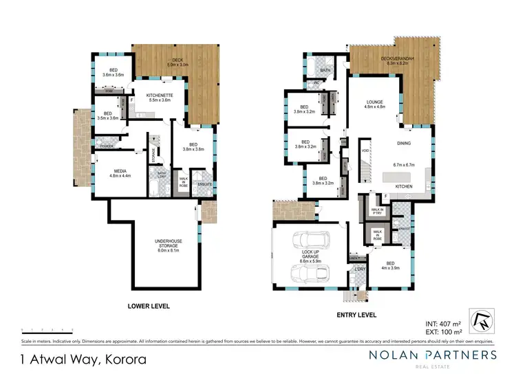Floorplan of Homely house listing, 1 Atwal Way, Korora NSW 2450