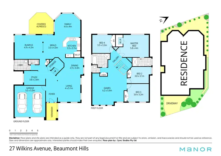 Floorplan of Homely house listing, 27 Wilkins Avenue, Beaumont Hills NSW 2155