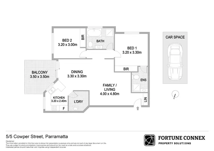Floorplan of Homely apartment listing, 5/5-7 Cowper Street, Parramatta NSW 2150