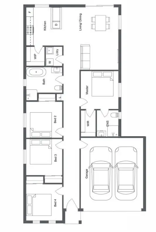 Floorplan of Homely house listing, Address available on request