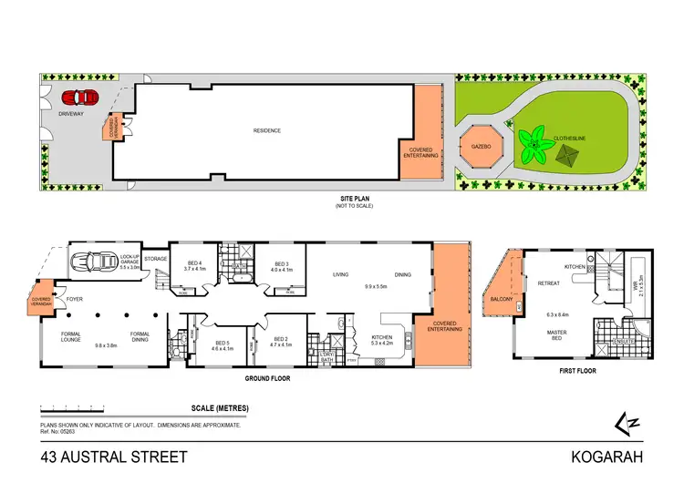 Floorplan of Homely house listing, 43 Austral Street, Kogarah NSW 2217