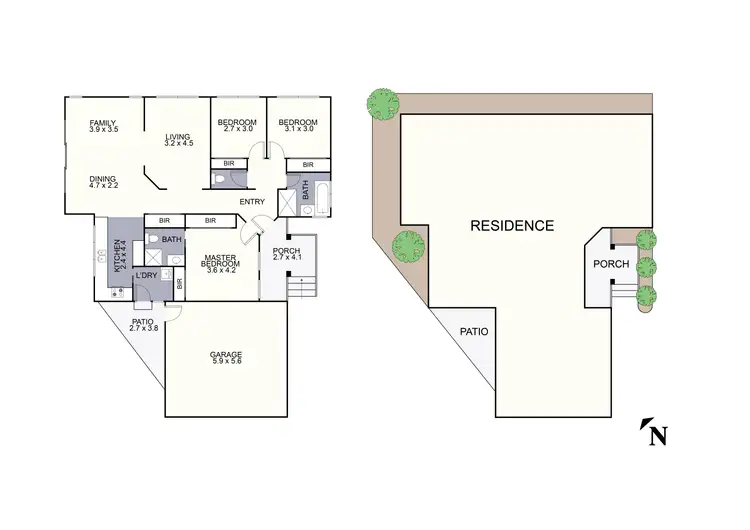 Floorplan of Homely unit listing, 3/1A Hearthside Court, Ringwood VIC 3134