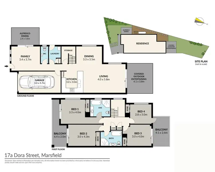 Floorplan of Homely house listing, 17a Dora Street, Marsfield NSW 2122