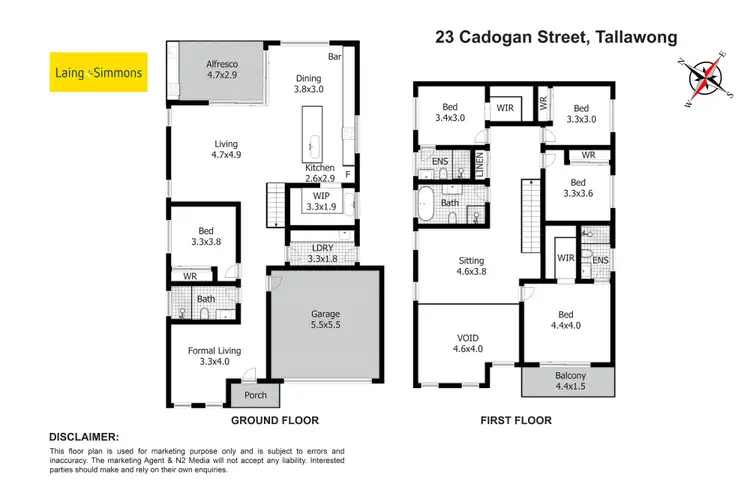 Floorplan of Homely house listing, 23 Cadogan Road, Schofields NSW 2762