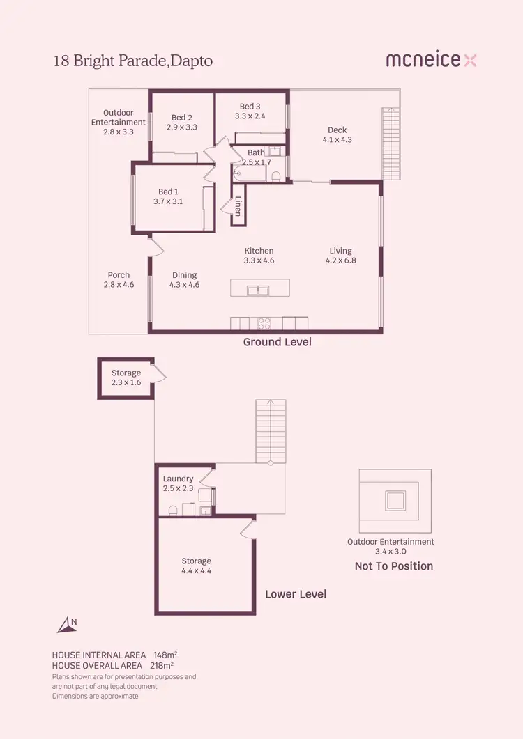 Floorplan of Homely house listing, 18 Bright Parade, Dapto NSW 2530