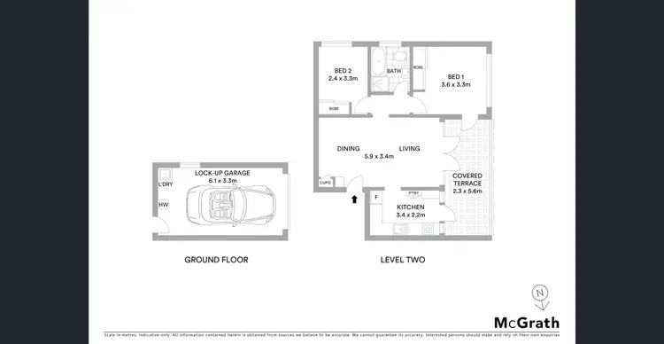 Floorplan of Homely apartment listing, 5/17 Grafton Crescent, Dee Why NSW 2099