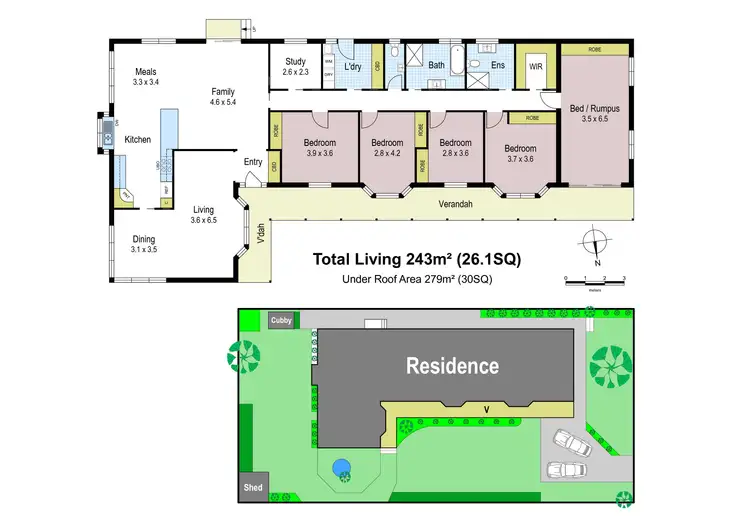 Floorplan of Homely house listing, 48 Lilleys Road, Warragul VIC 3820