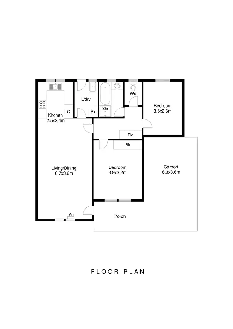 Floorplan of Homely unit listing, 2/9 Dix Avenue, Marden SA 5070
