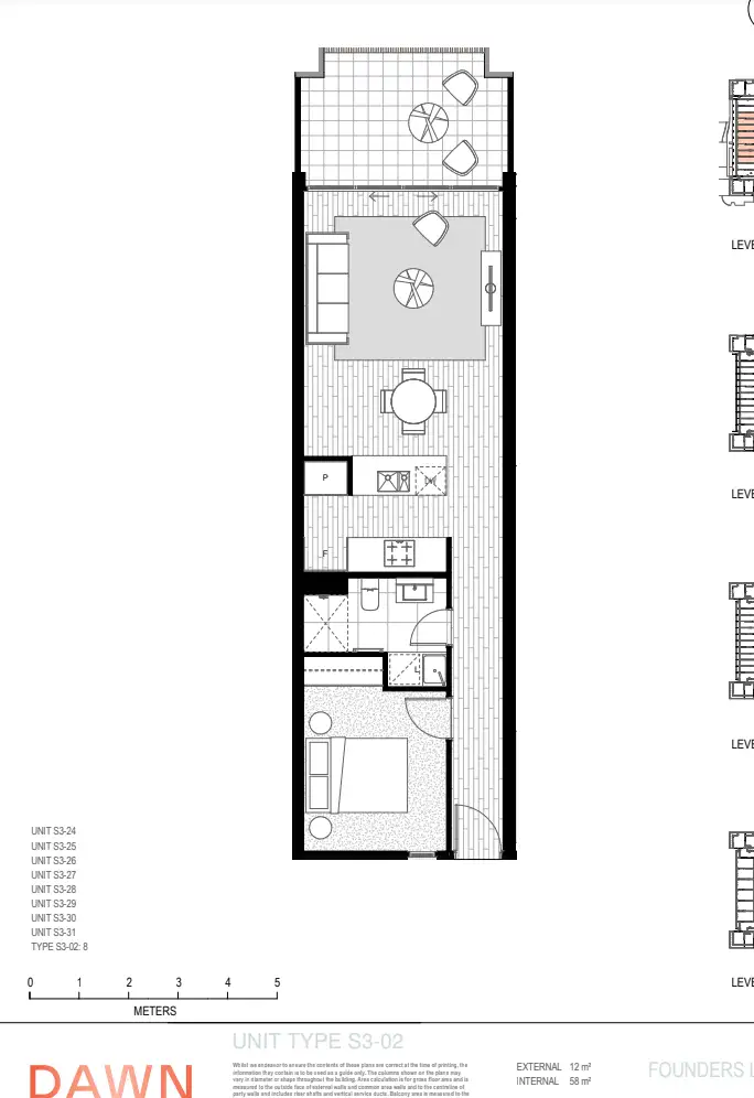 Floorplan of Homely apartment listing, G23/55 Currong Street, Braddon ACT 2612