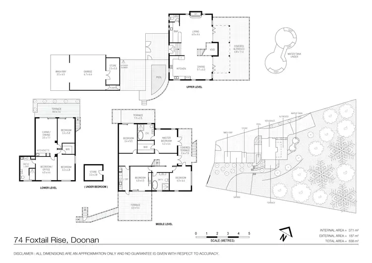 Floorplan of Homely house listing, 74 Foxtail Rise, Doonan QLD 4562