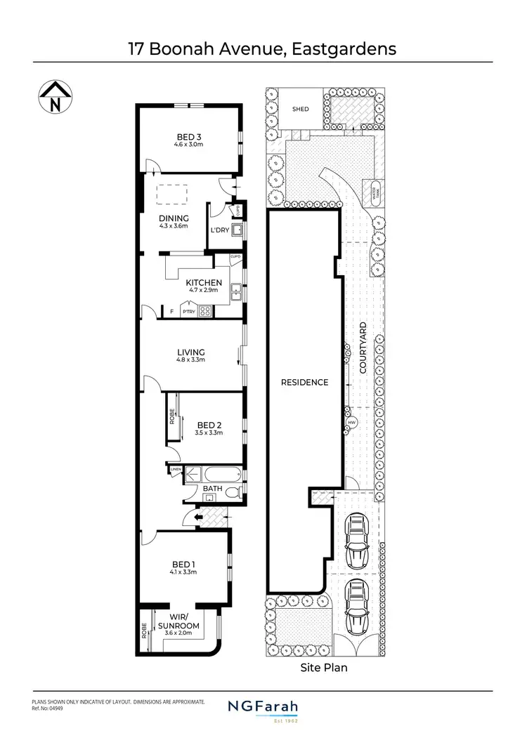 Floorplan of Homely house listing, 17 Boonah Avenue, Eastgardens NSW 2036