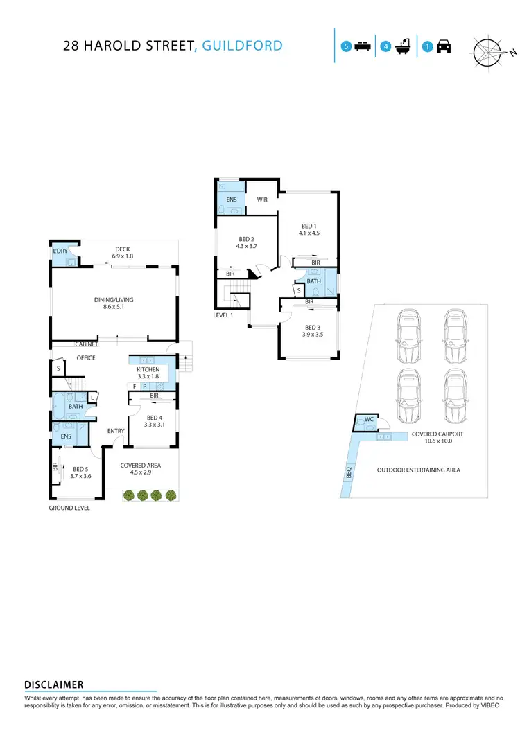 Floorplan of Homely house listing, 28 Harold Street, Guildford NSW 2161