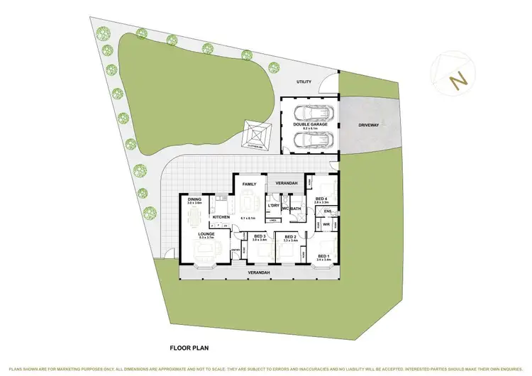 Floorplan of Homely house listing, 99 Woodfull Loop, Gordon ACT 2906